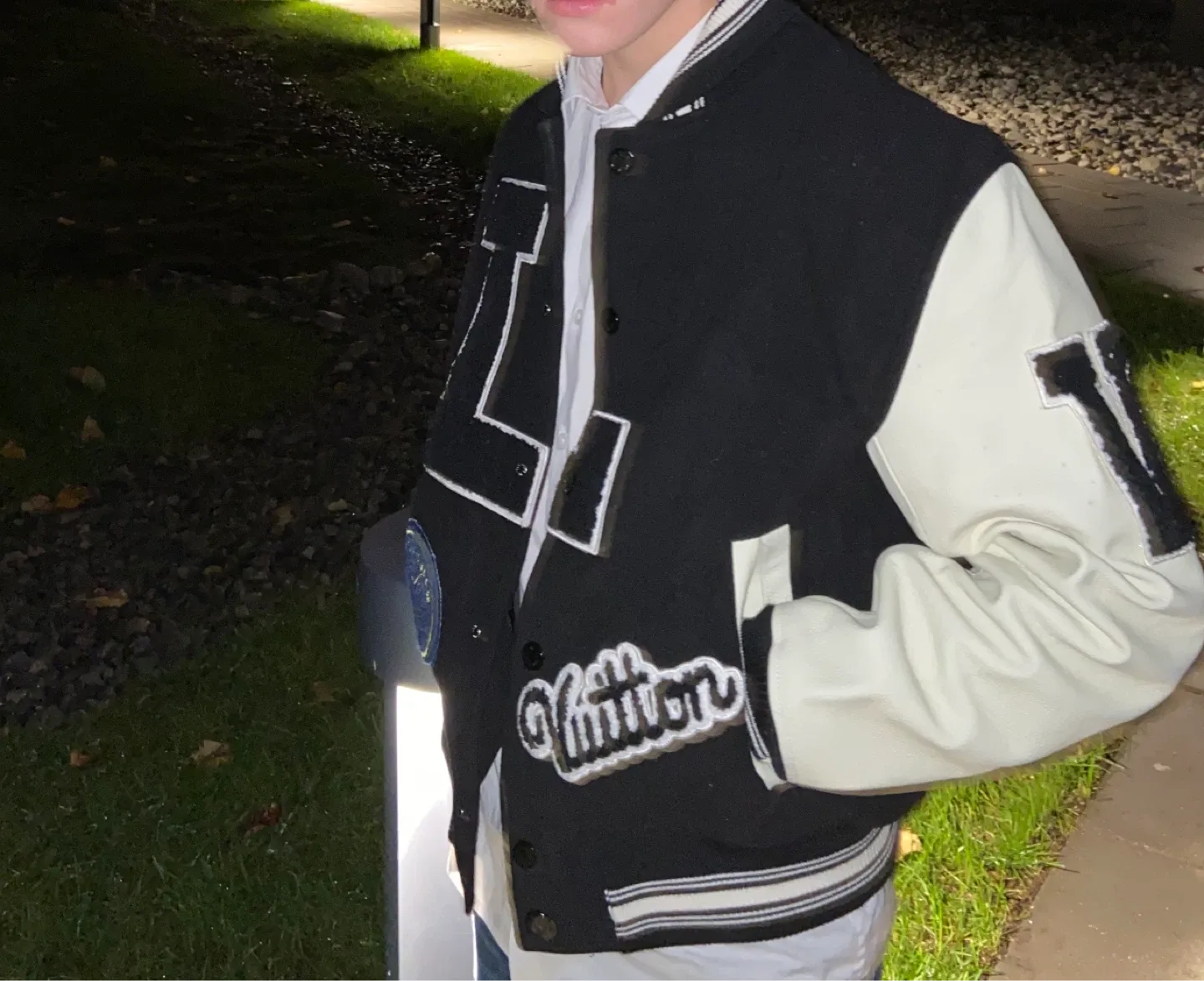 Louis Vuitton Varsity Jacket Black image indicator(5)