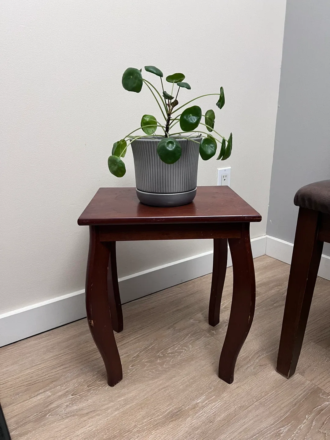 Brown Wooden Side Table