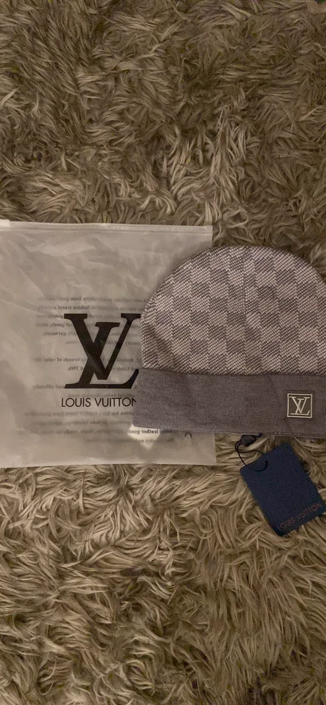 Louis Vuitton Damier Beanie
