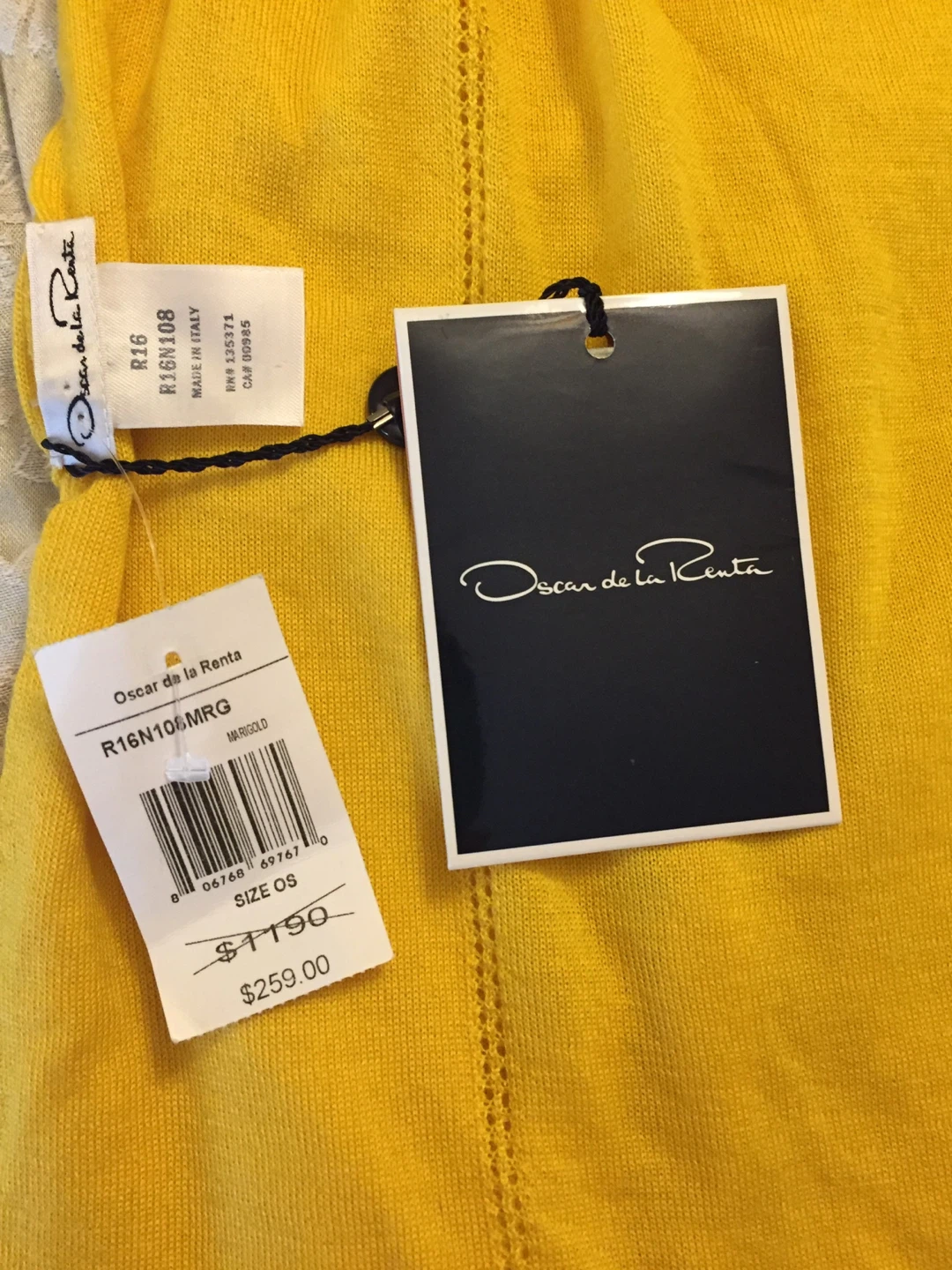 Oscar de la Renta Bangle Bracelet & Marigold Sweater - photo 3