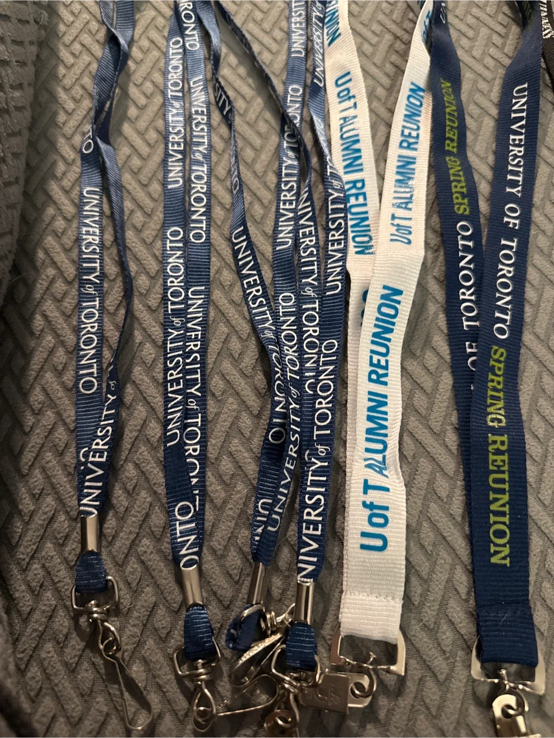 #cleanout Assorted Lanyards: Guinness, Chivas, Canon, U of T