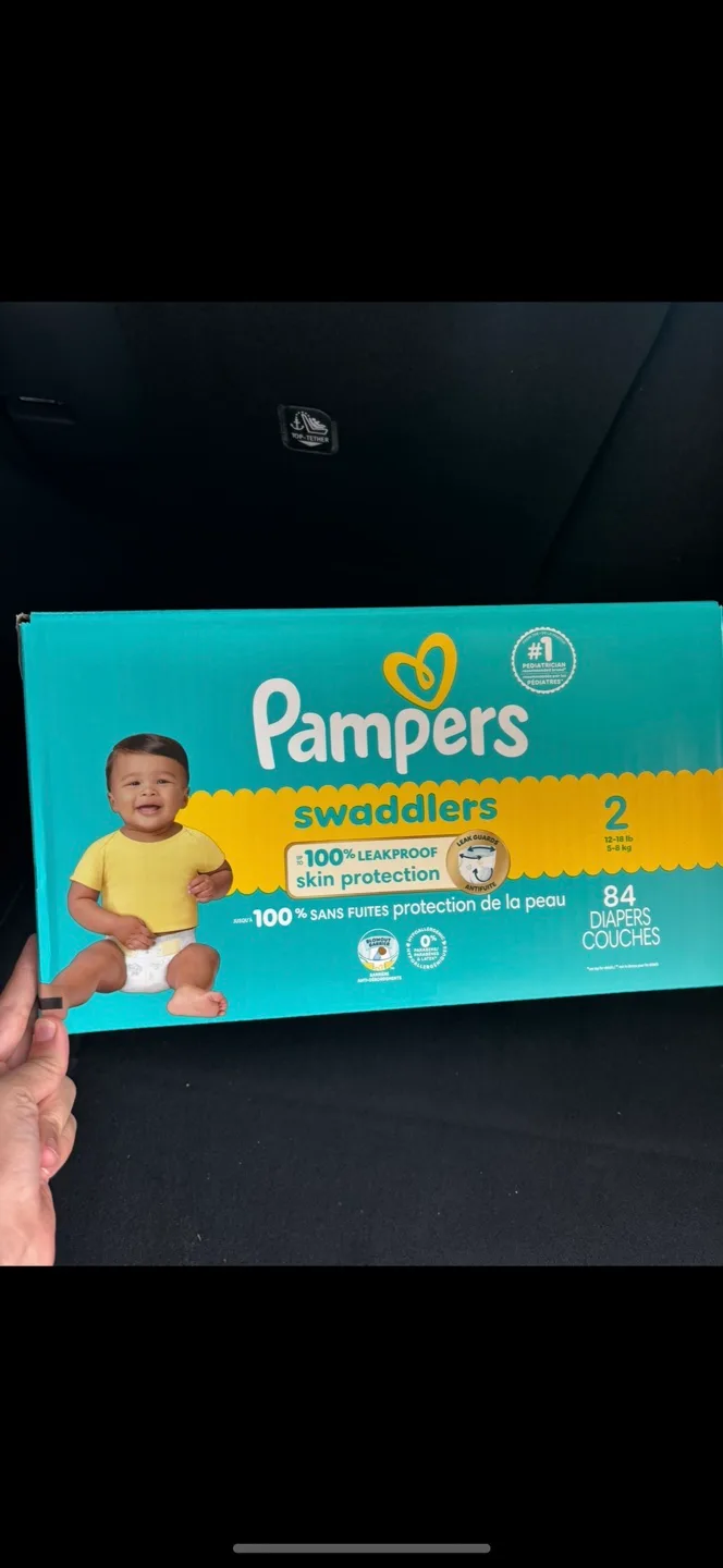 Pampers Swaddlers Size 2 - 84 Diapers