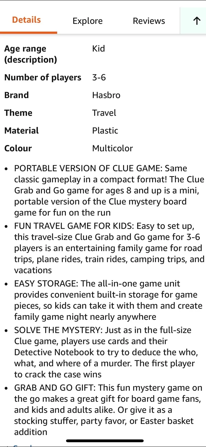Clue Grab and Go Game - Ages 8+, Portable Travel Game image indicator(6)