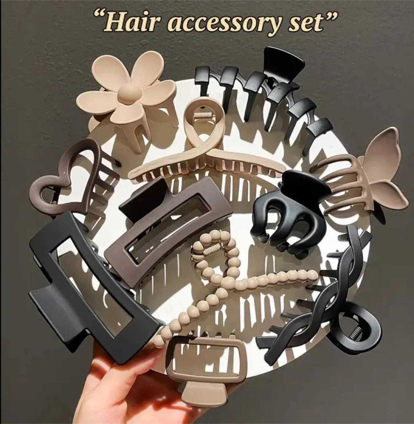 Hair Claw Clips 11 pcs image indicator(5)