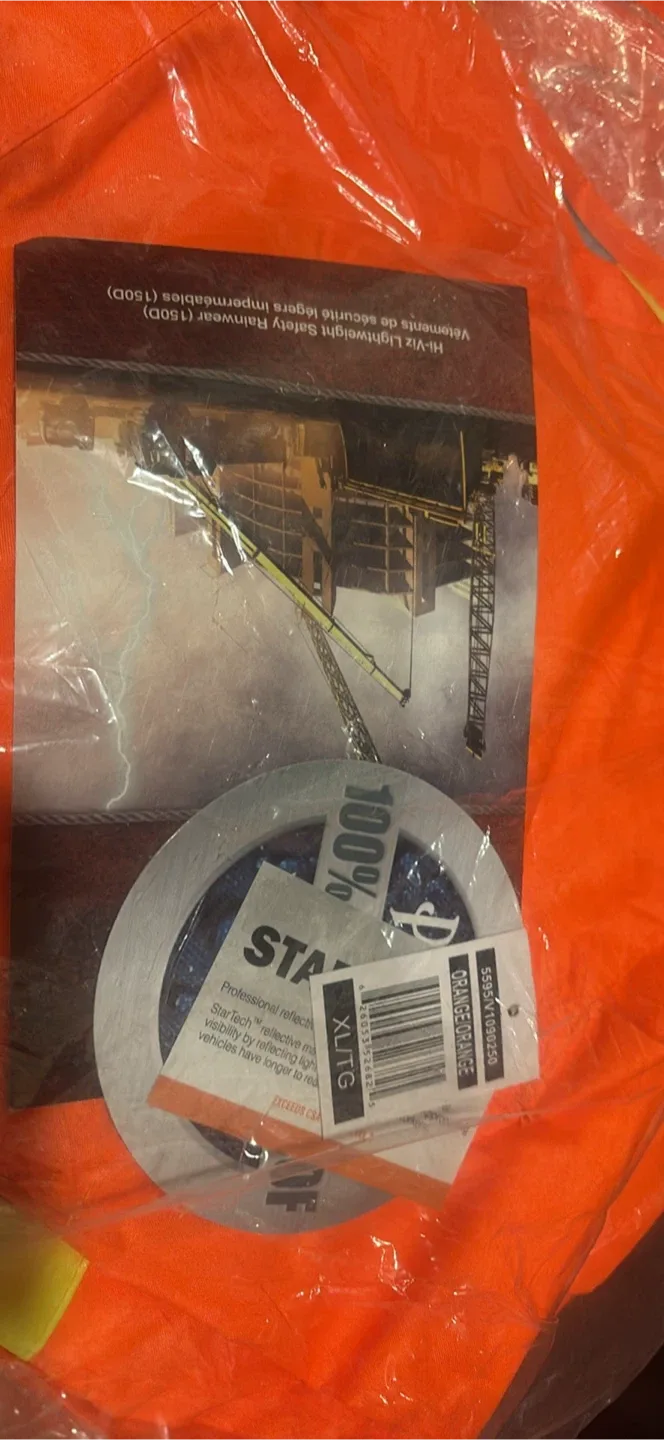 New Star-Tex Hi-Viz Lightweight Safety Rainwear (XL) image indicator(5)