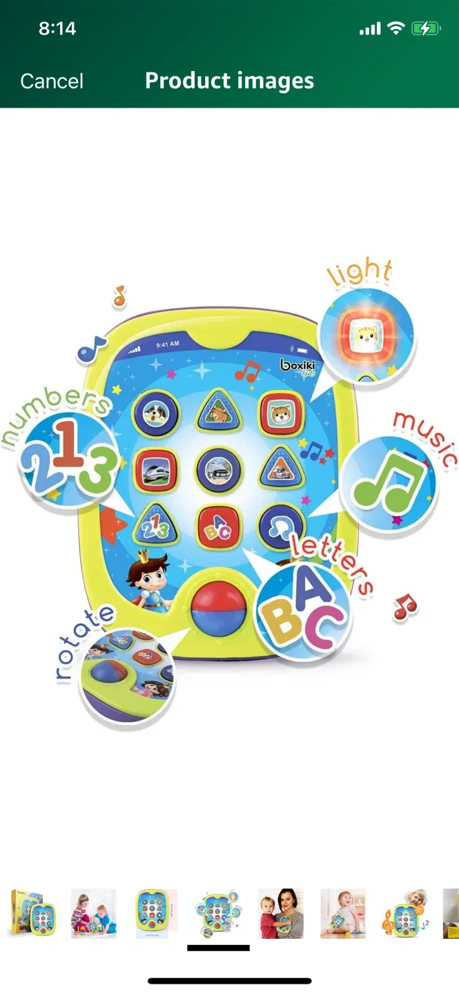 Boxiki Kids Music Pad - Educational Learning Toy image indicator(2)