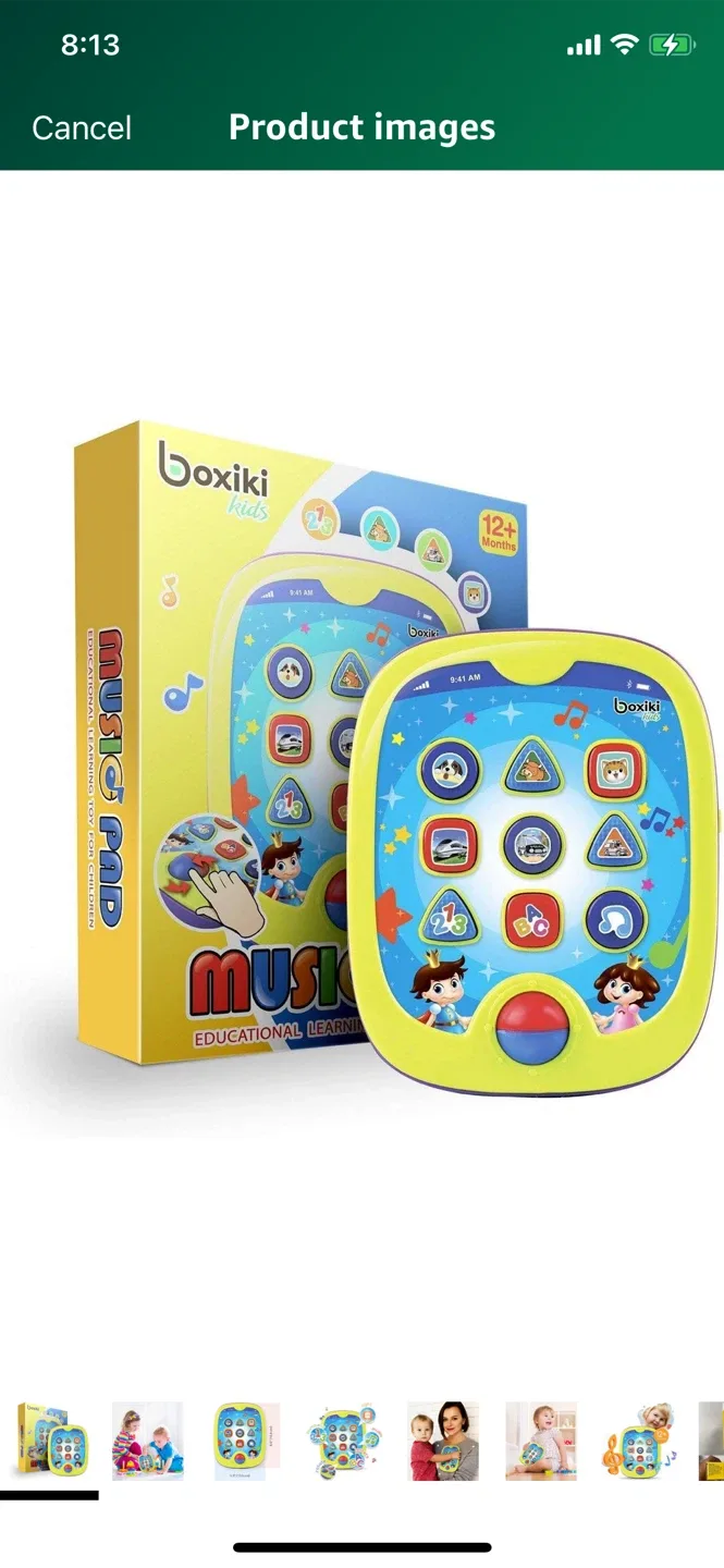 Boxiki Kids Music Pad - Educational Learning Toy image indicator(5)