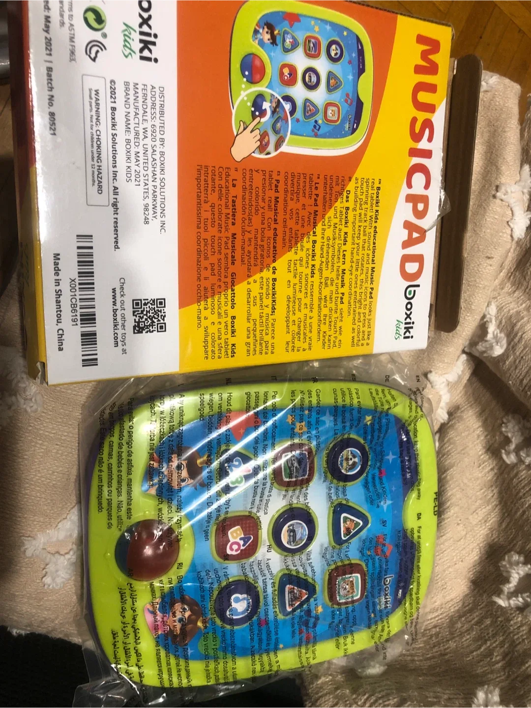 Boxiki Kids Music Pad - Educational Learning Toy image indicator(7)