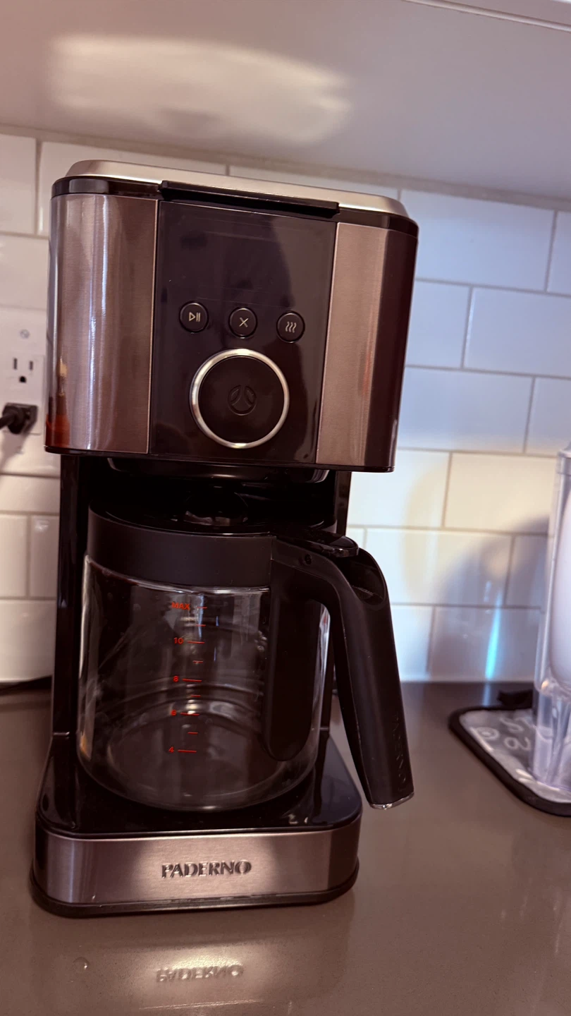 Paderno 12-Cup Programmable Coffee Maker - New in Box!