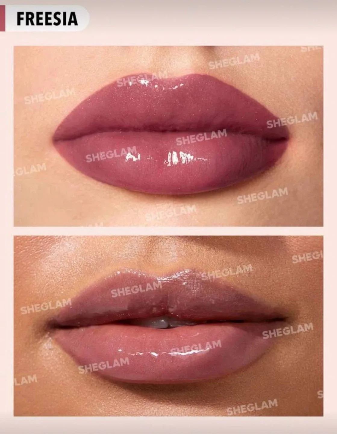 SHEGLAM Power Bouquet Lip Gloss – Sunny Sands / Freesia image indicator(8)