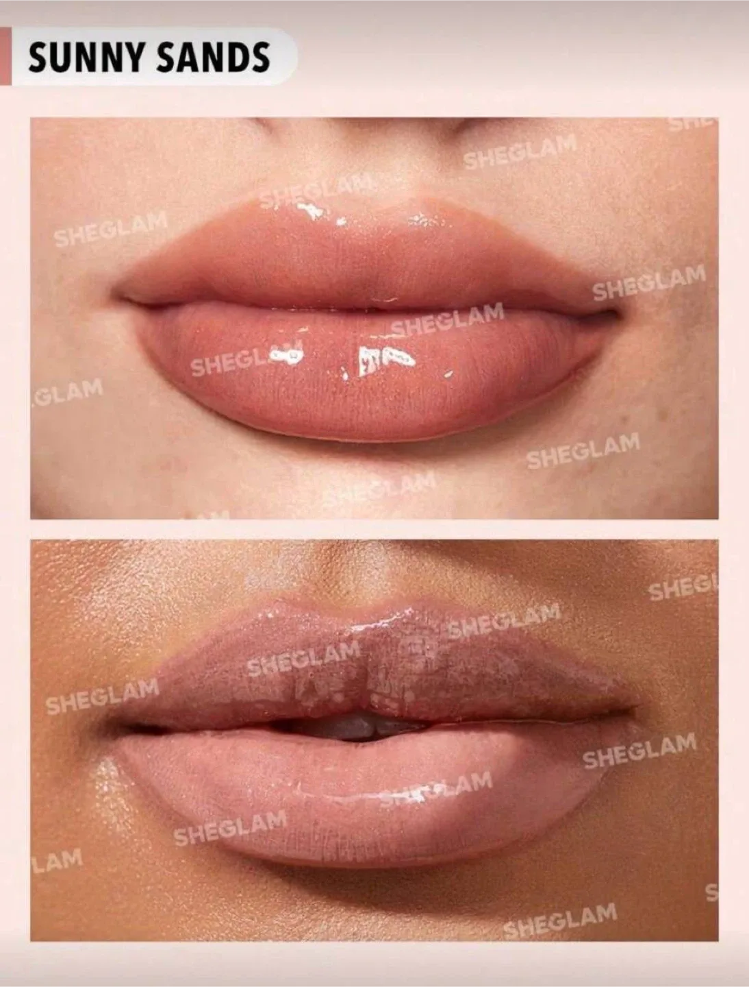 SHEGLAM Power Bouquet Lip Gloss – Sunny Sands / Freesia image indicator(10)