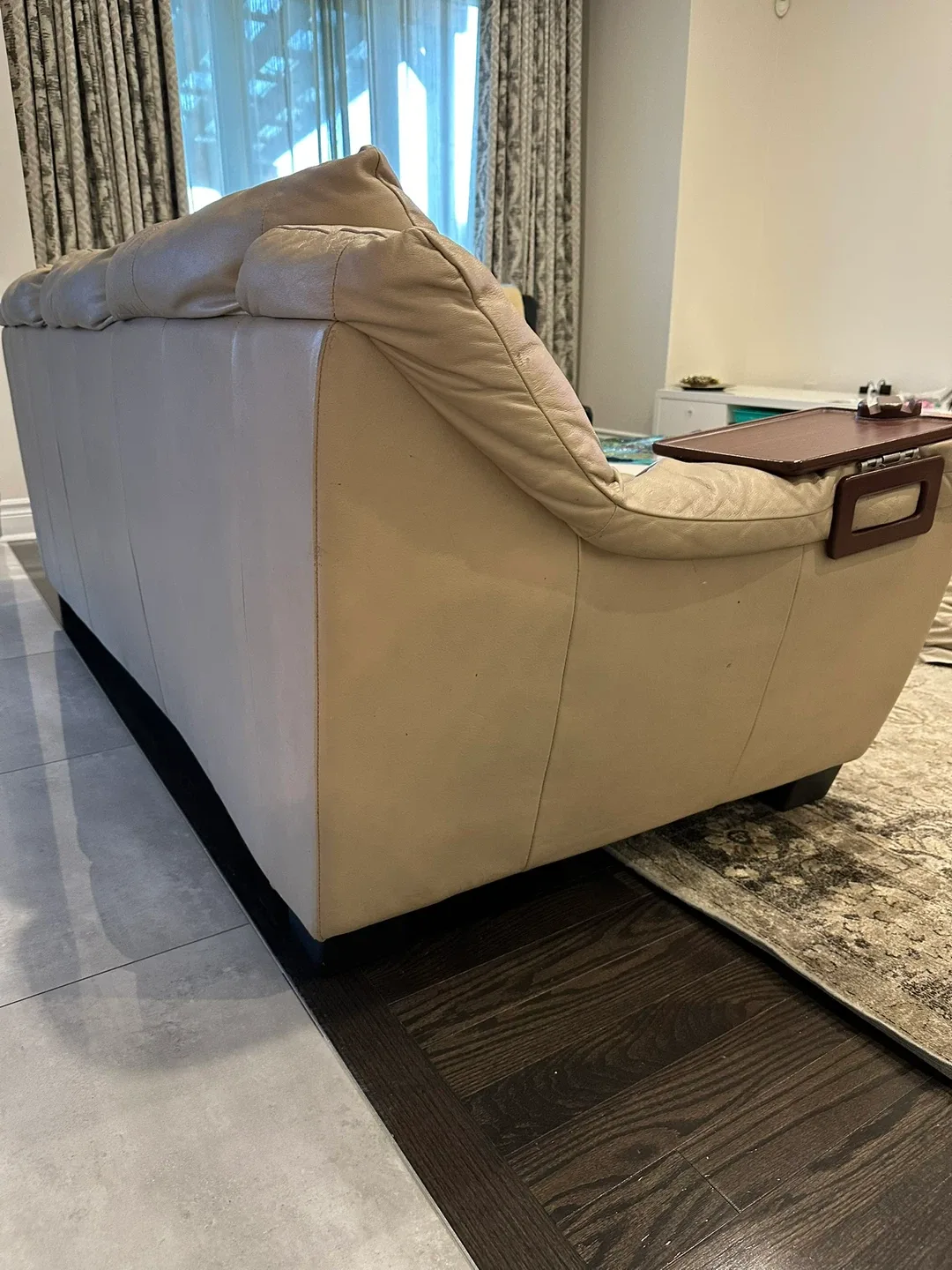 Leather Sofa Bed – 82” Long image indicator(2)