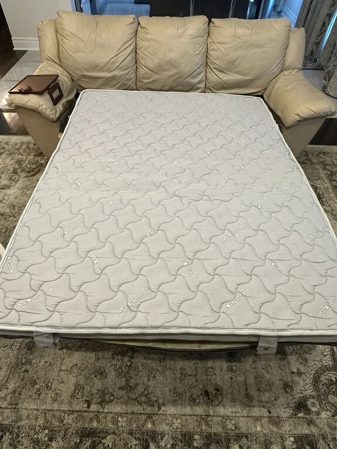 Leather Sofa Bed – 82” Long image indicator(3)