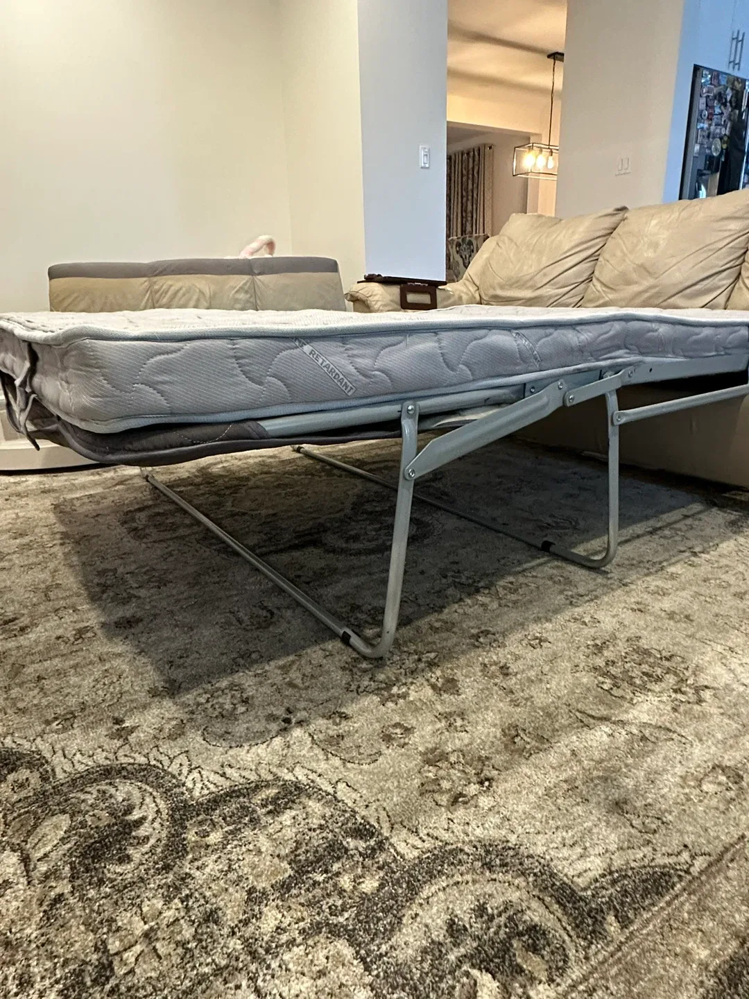 Leather Sofa Bed – 82” Long image indicator(4)