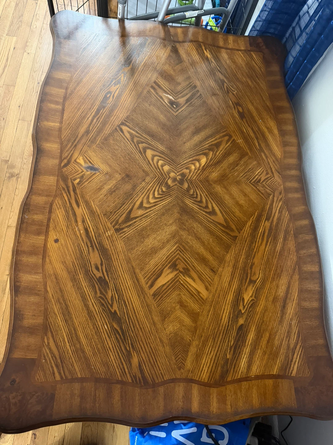 Ornate Wood Coffee Table