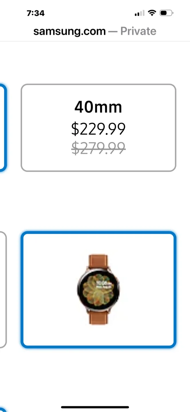 Samsung Galaxy Watch Active 2 40mm LTE Pink