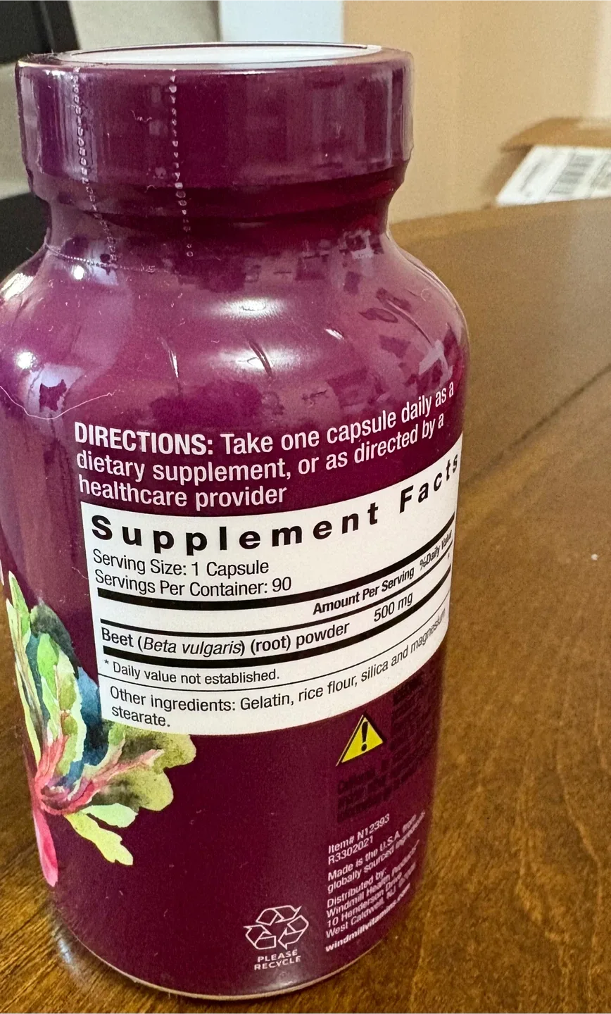 Nutrition Works Beet Root 500mg - Exp 09/2026 image indicator(2)