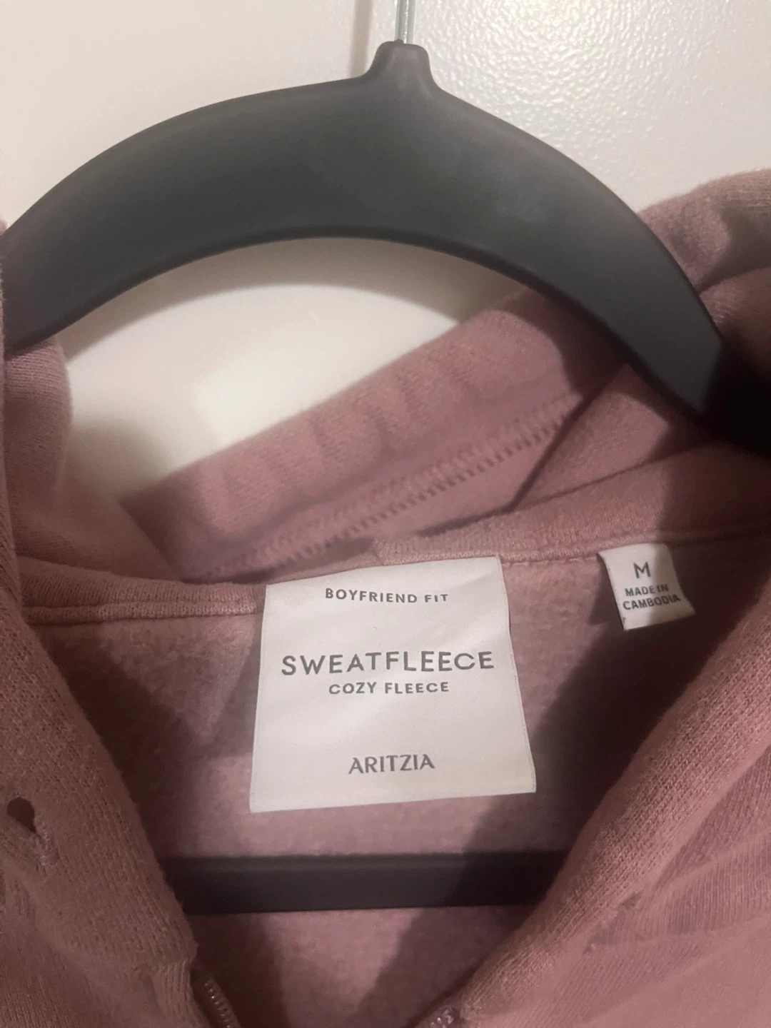 Aritzia Sweatfleece Cozy Fleece Zip Hoodie - M - photo 2