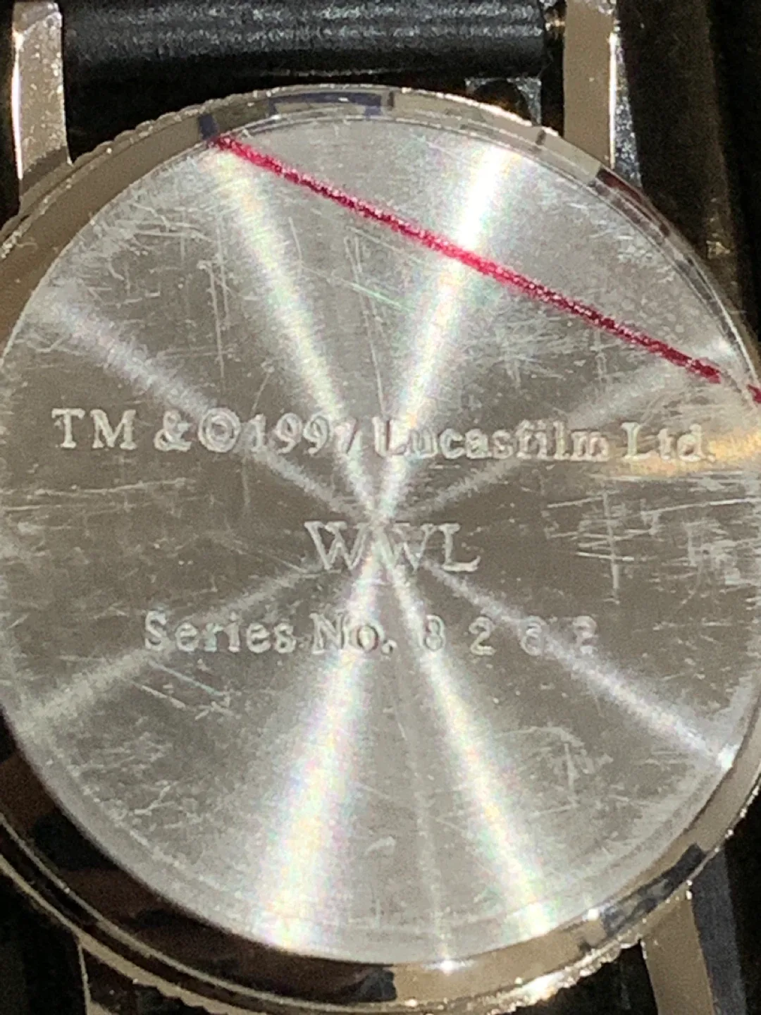 Star Wars Darth Vader Watch - 1997 Lucasfilm Ltd. image indicator(3)