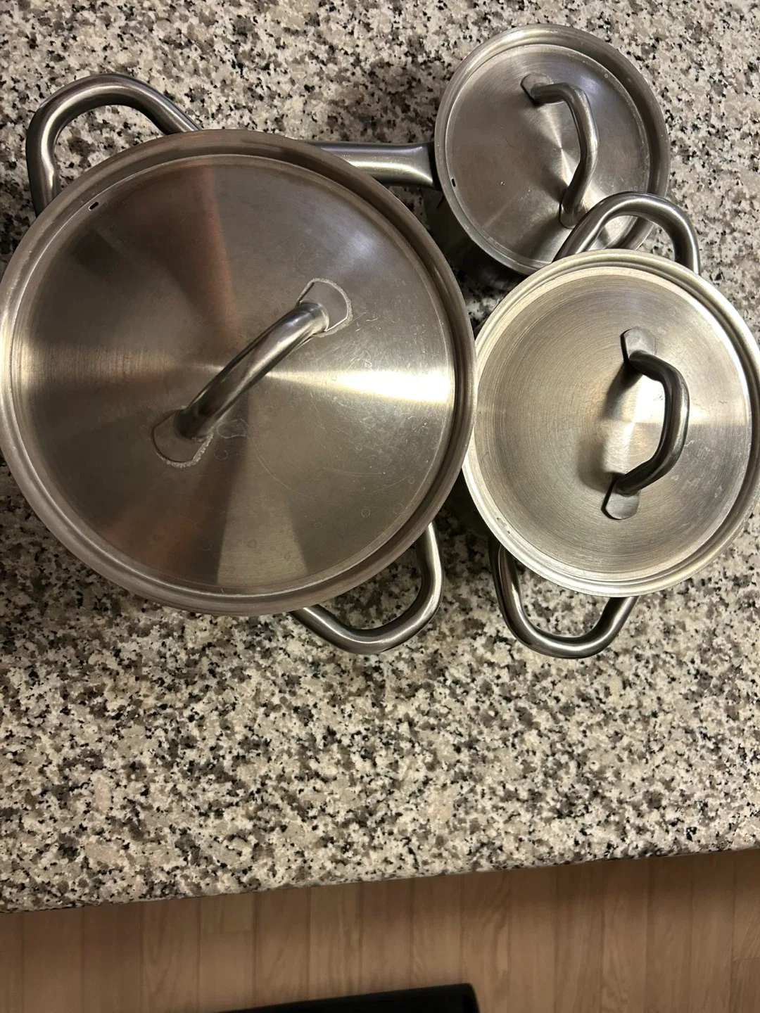 Used Stainless Steel IKEA 365+ Pot Set