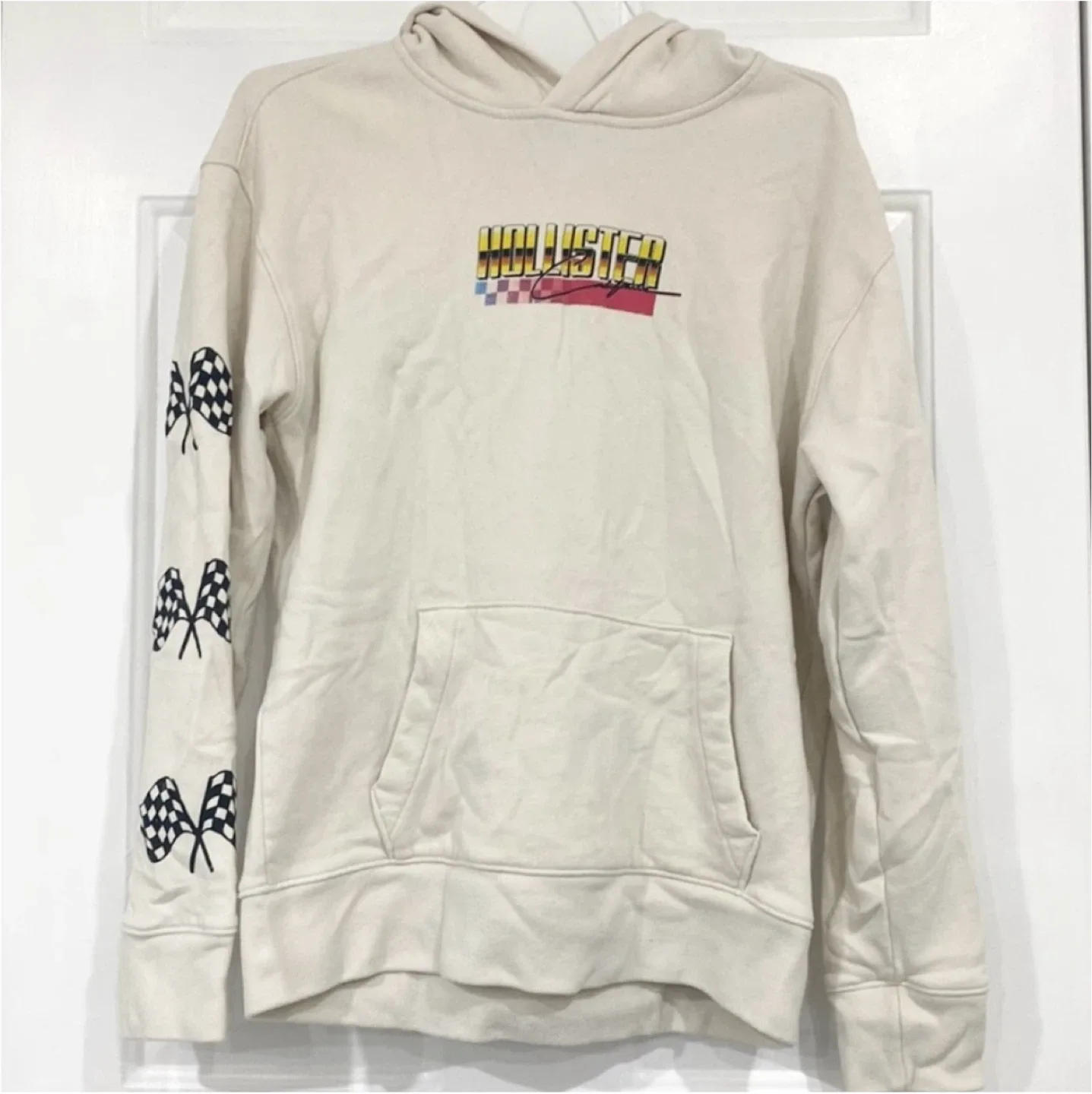 Hollister Racing Graphic Hoodie - Size M