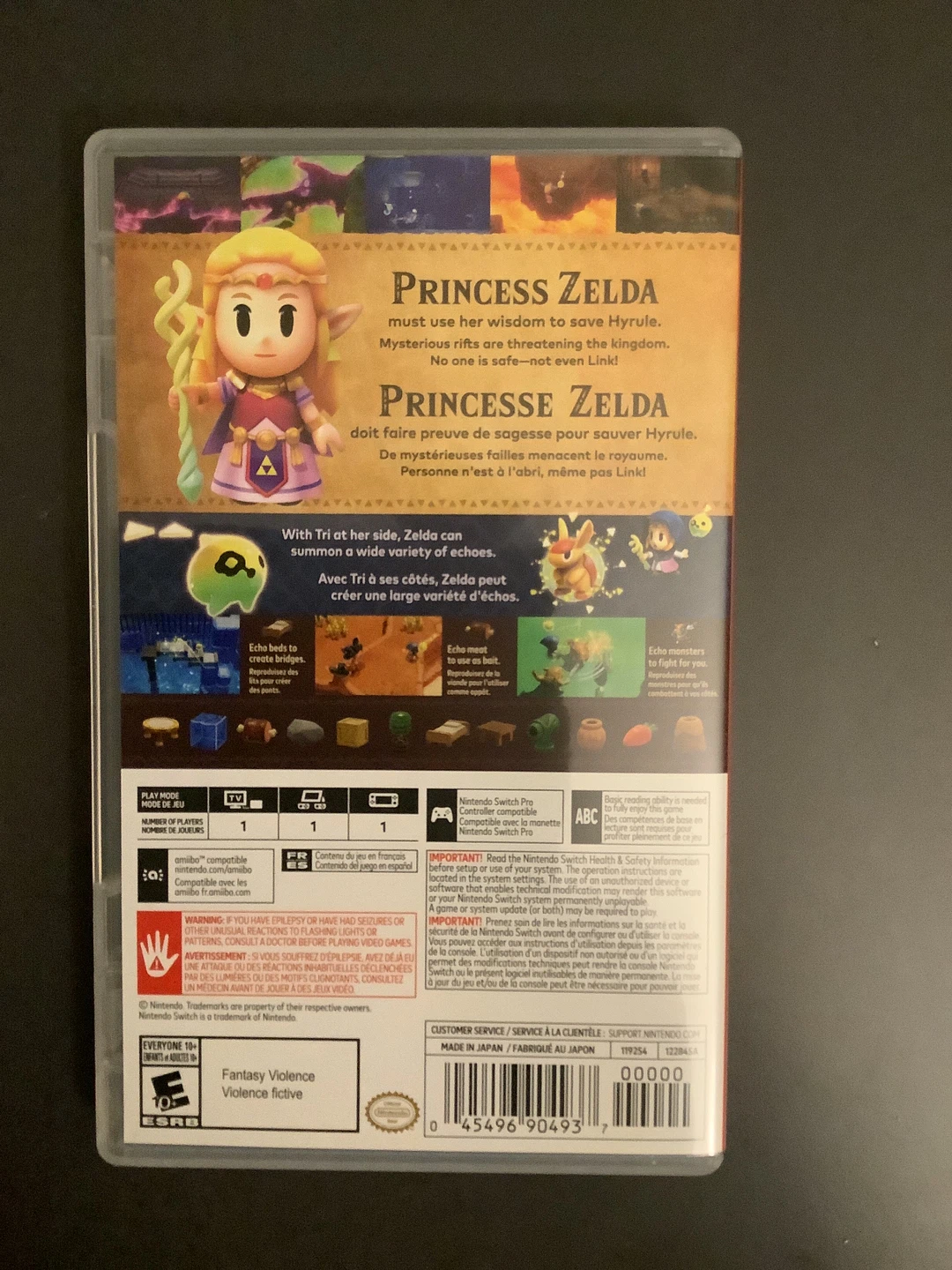 Legend of Zelda: Echoes of Wisdom (Nintendo Switch) #Cleanout - photo 3