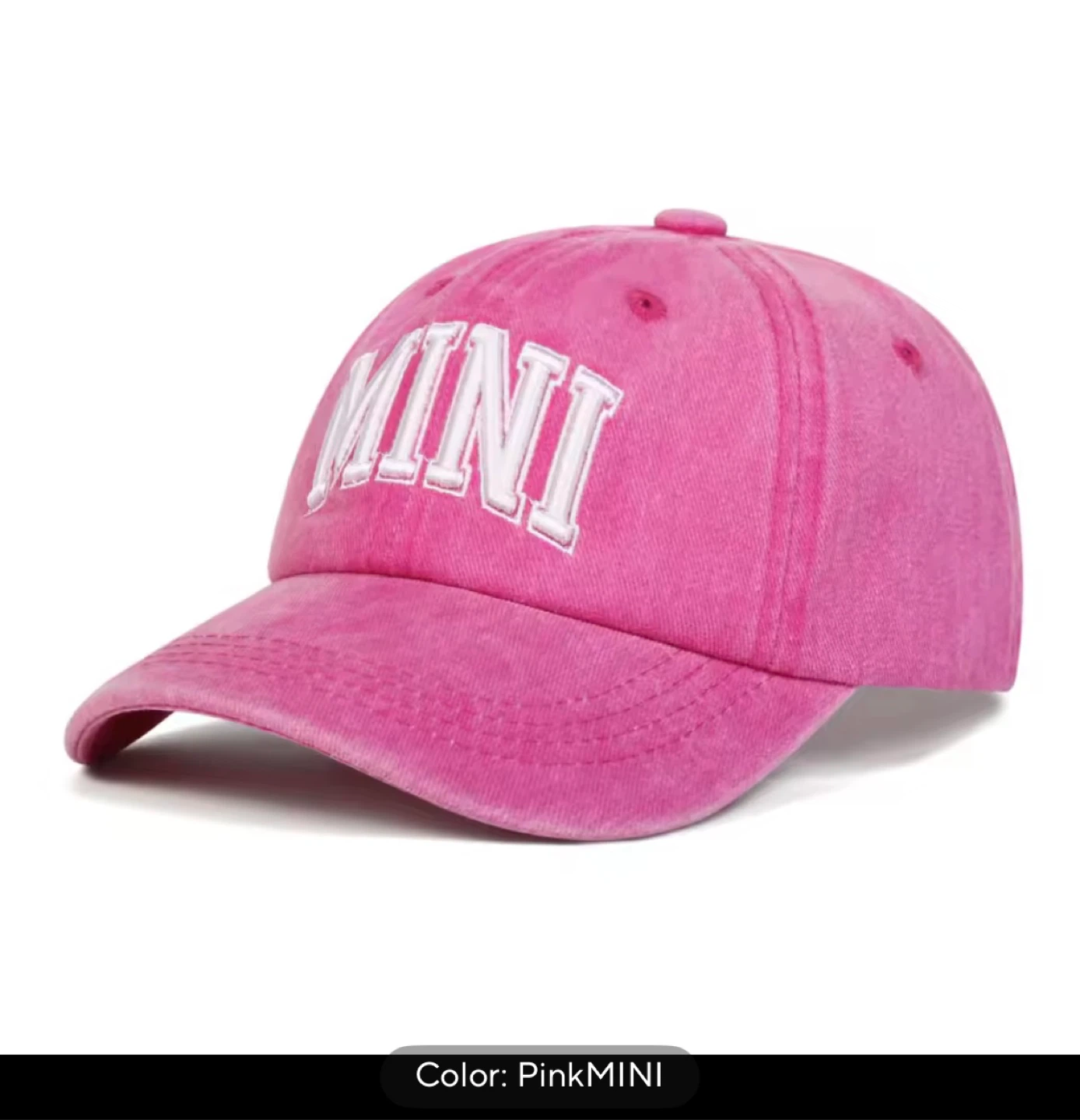 Pink MINI Baseball Cap - photo 3