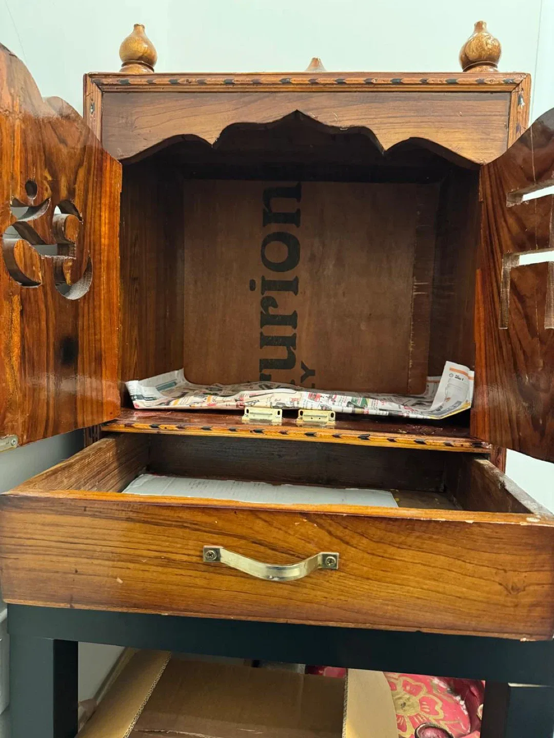 Wooden Pooja Mandir image indicator(3)