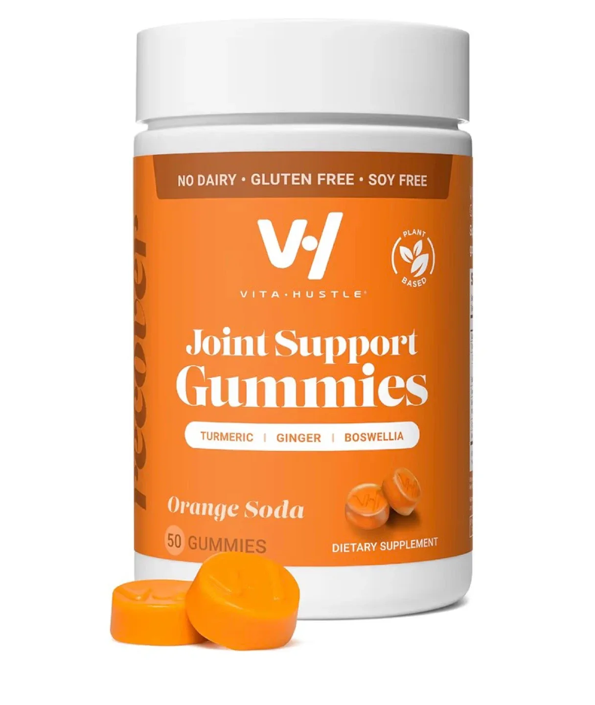 Vita Hustle Joint Support Gummies - Orange Soda Flavor