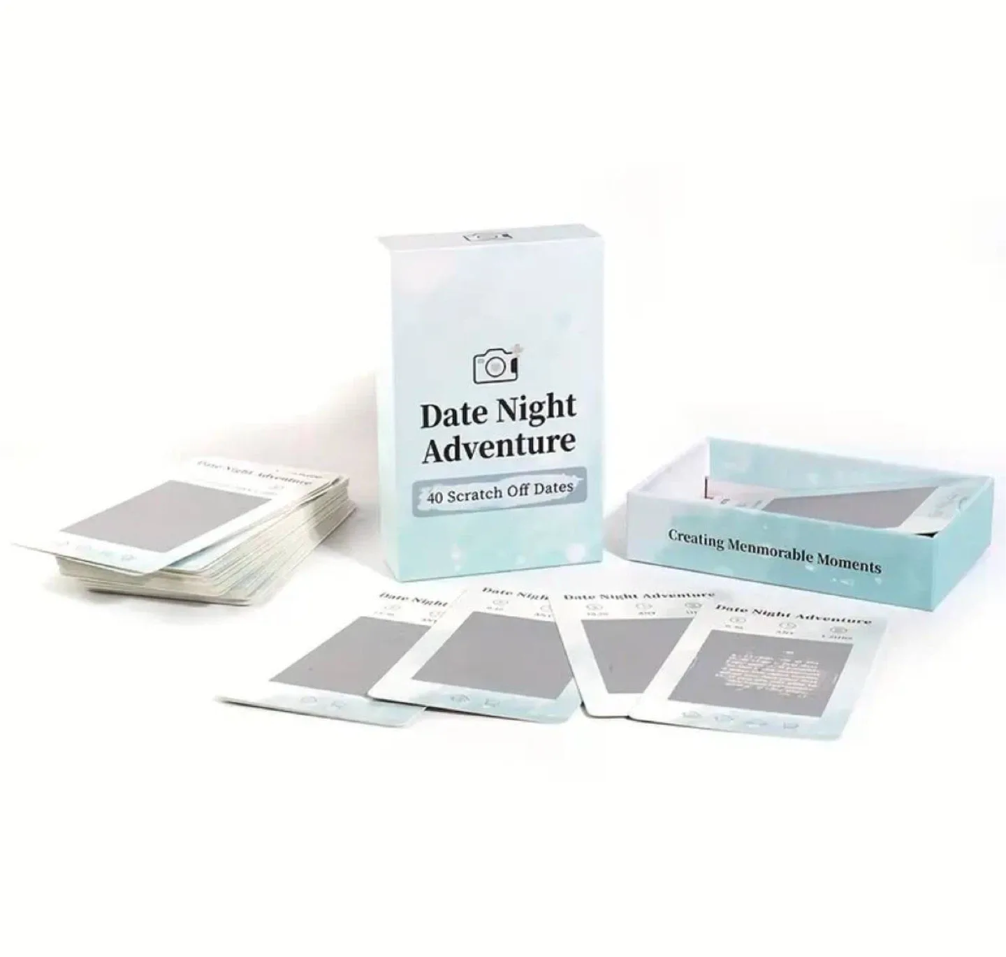 Date Night Adventure Scratch Off Cards