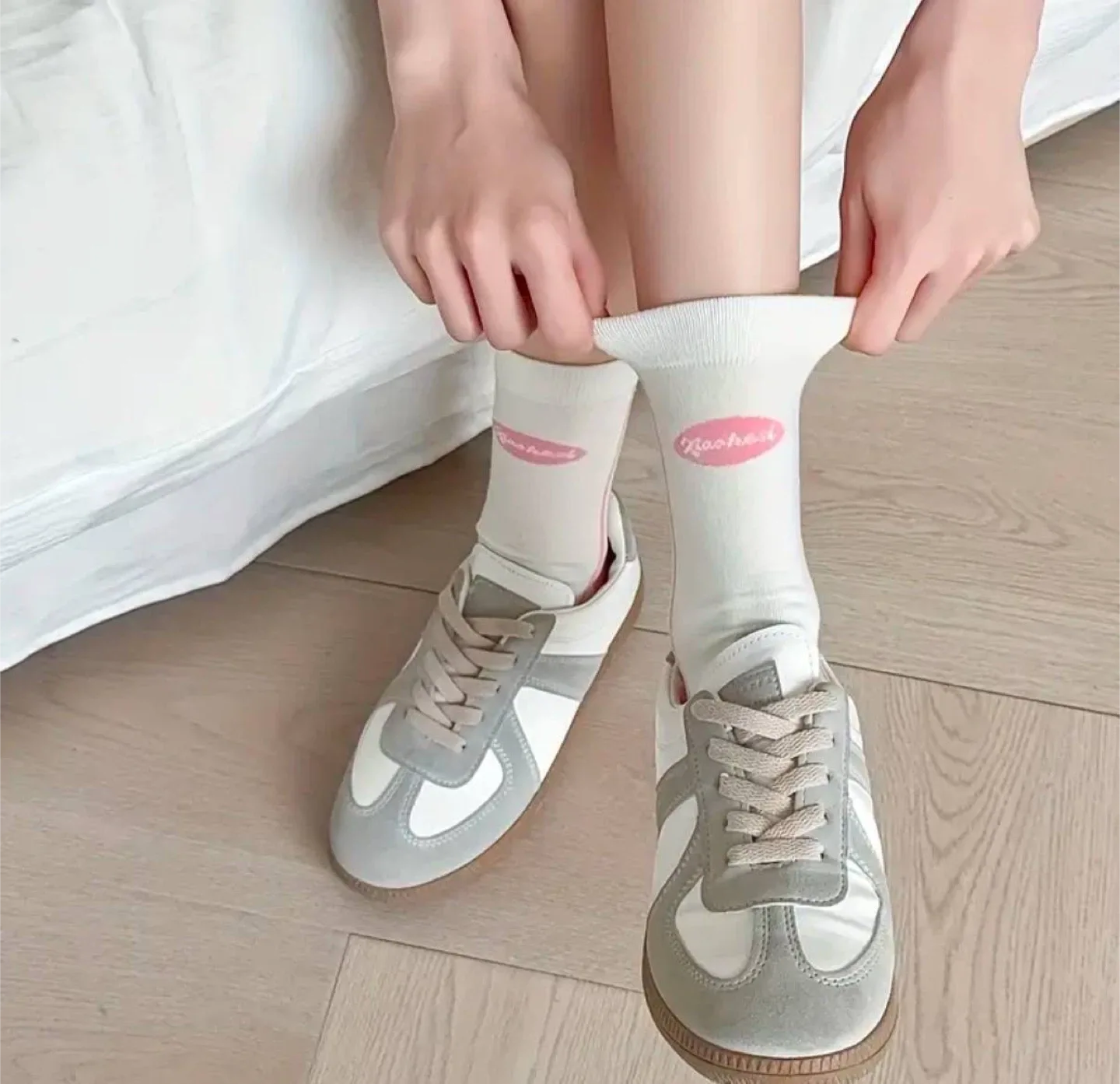 Socks cute pink bow - 5 pairs image indicator(2)