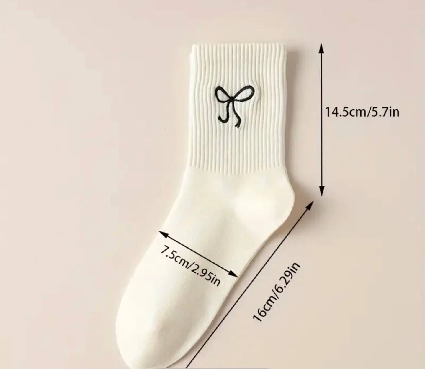 Bow Socks - 6 pairs image indicator(6)
