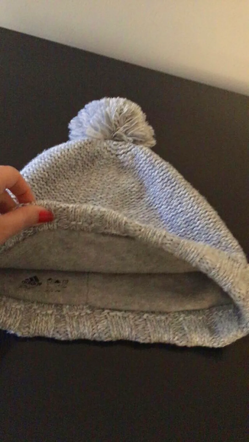 Adidas Grey Knit Beanie image indicator(3)