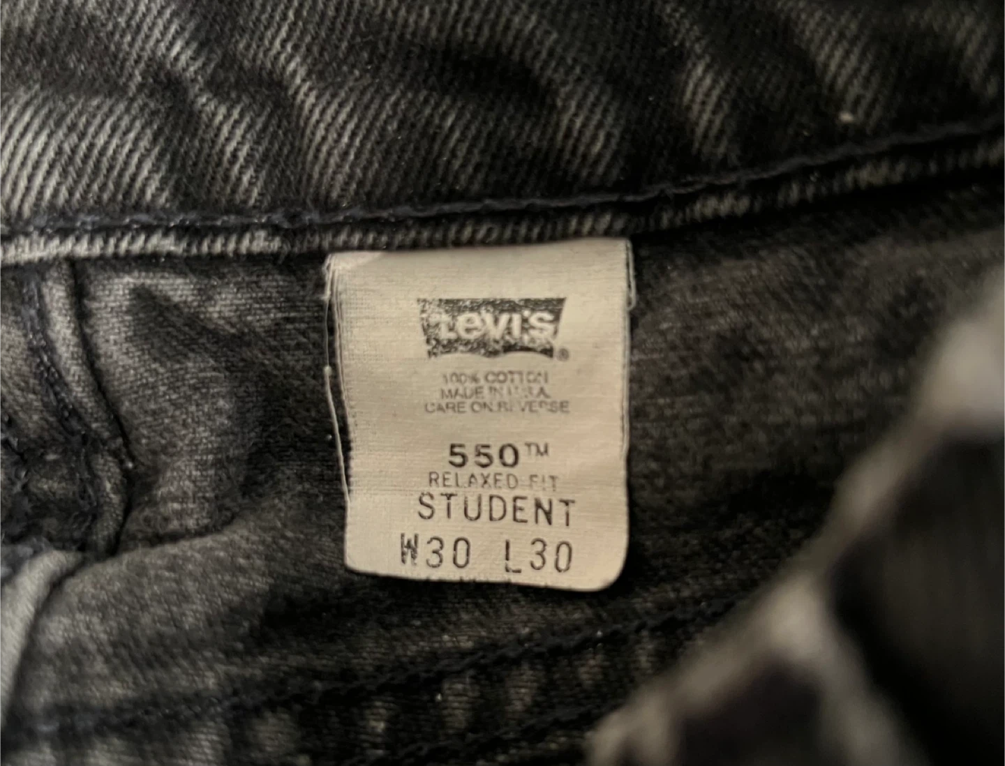 Men’s Levi’s 550 Relaxed Fit Student Jeans #cleanout - photo 4