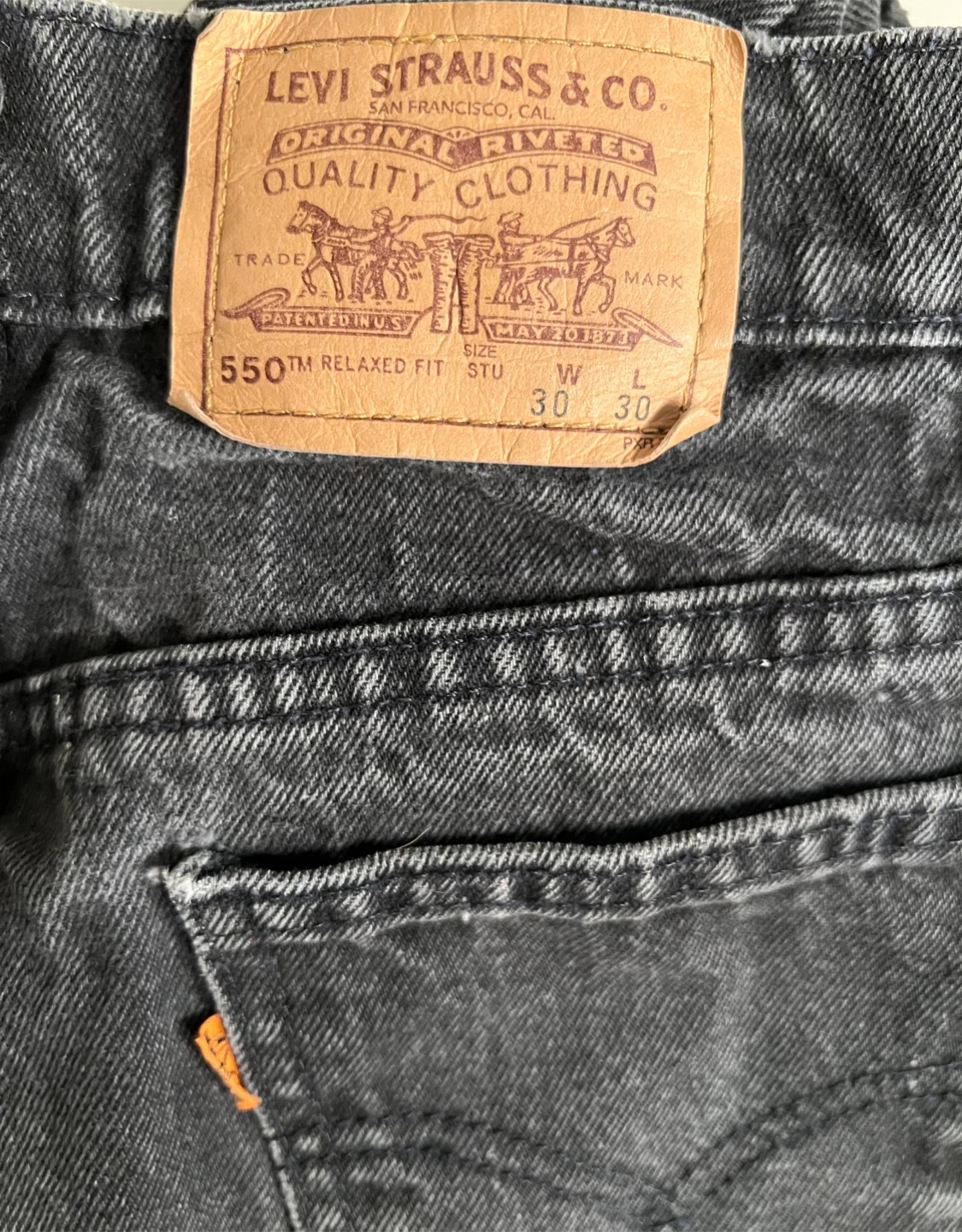 Men’s Levi’s 550 Relaxed Fit Student Jeans #cleanout - photo 3
