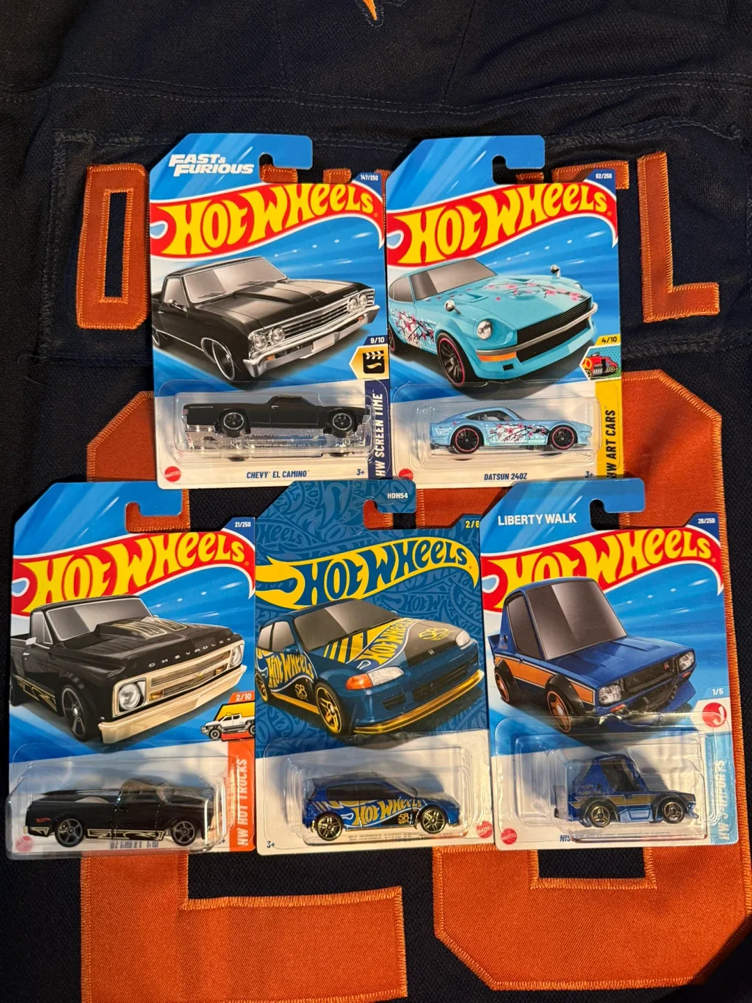Hot Wheels Diecast Car Collection - New in Package