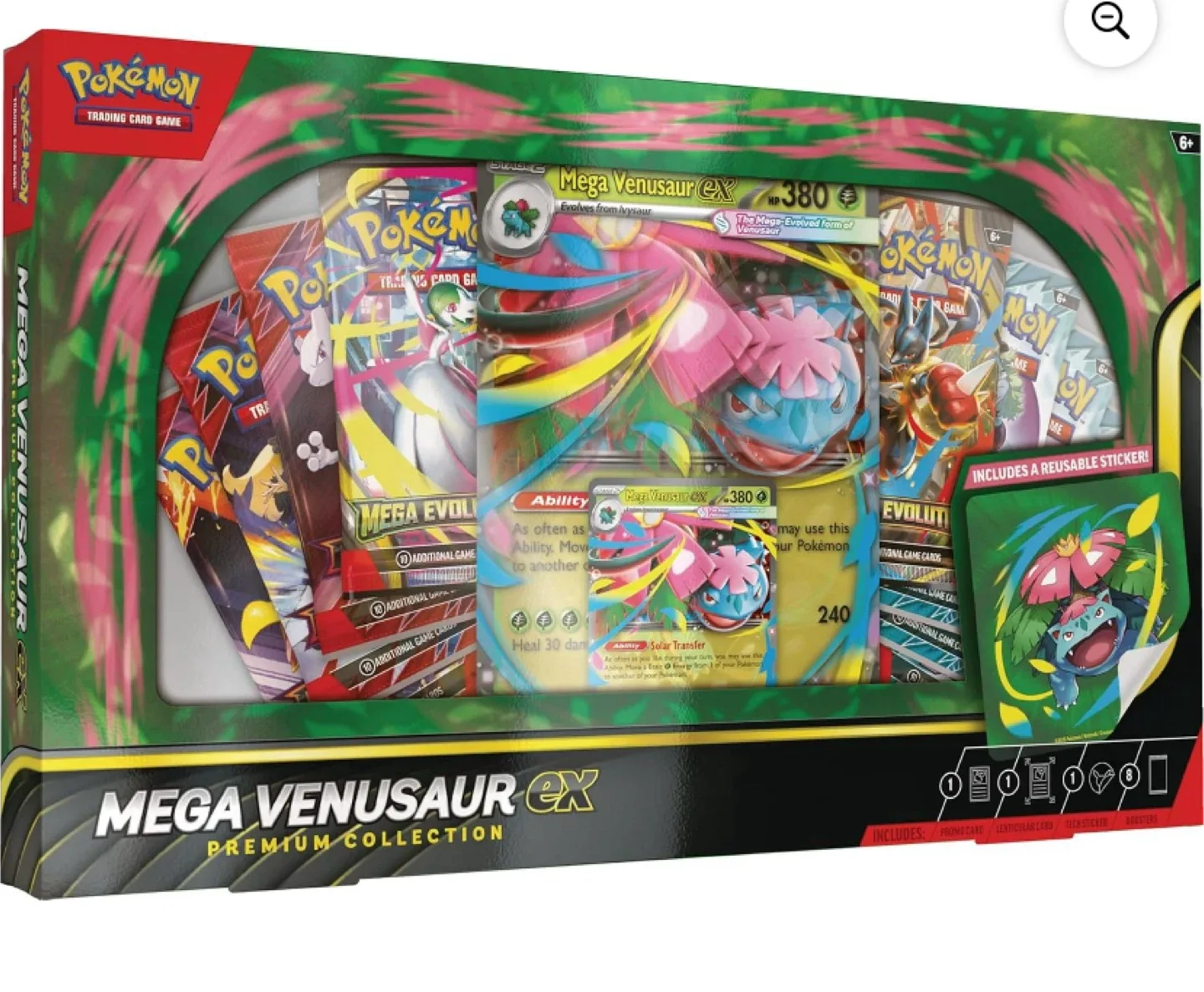 Pokémon TCG Mega Venusaur EX Premium Collection - New