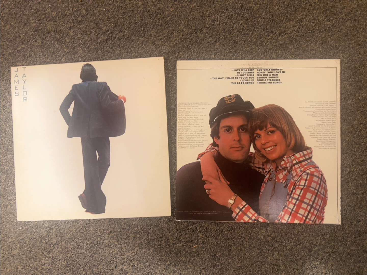 Vinyl Records: The Captain & Tennille, James Taylor - photo 2