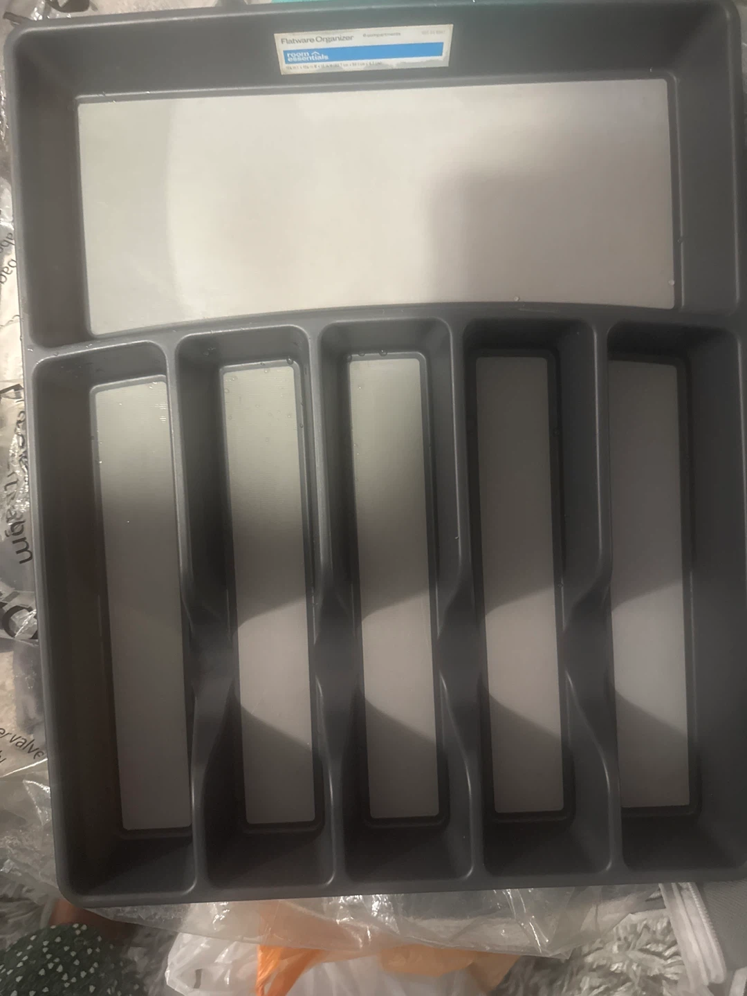 Room Essentials Flatware Organizer - Gray