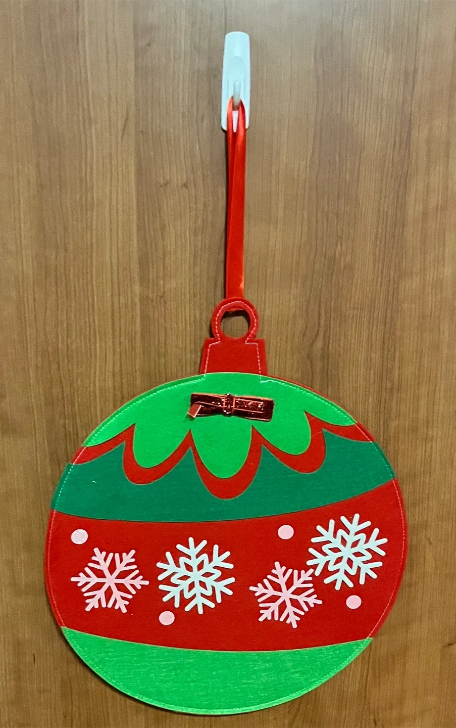 #Cleanout- Christmas Ornament Door Hanger