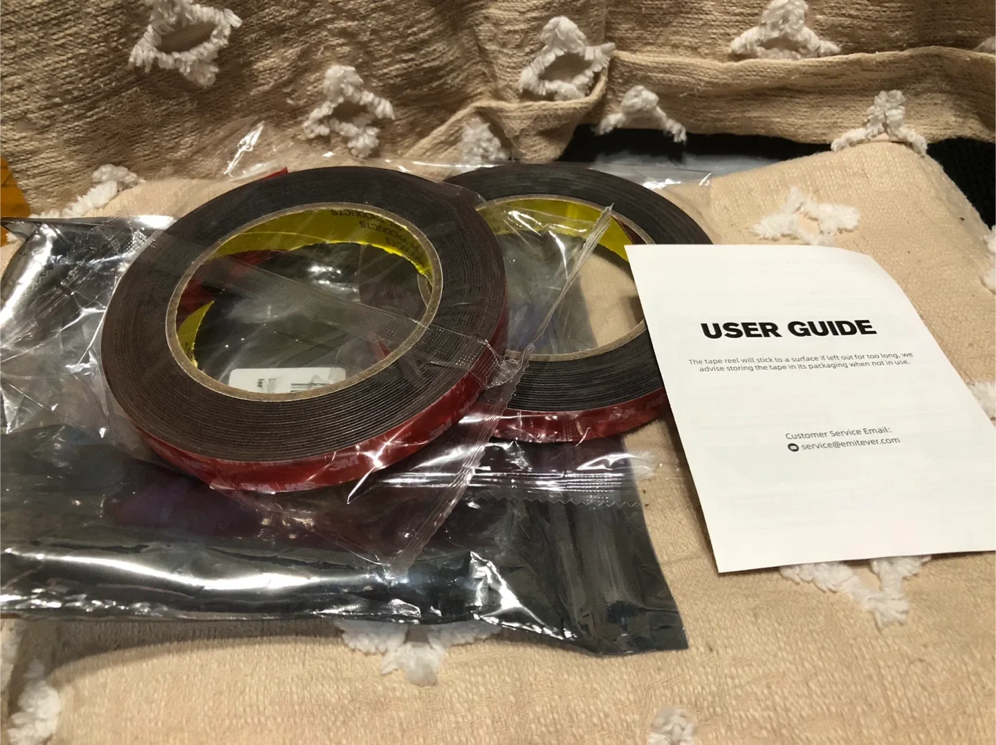 New 3M Double Sided Tape Rolls