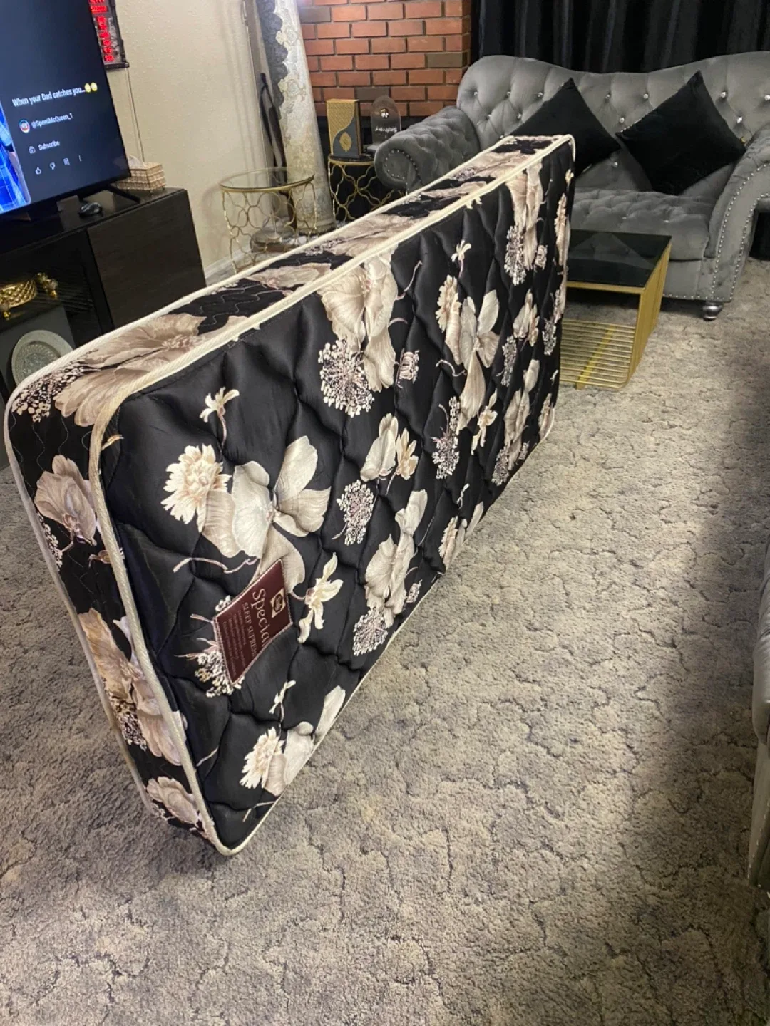 Signature Sleep Mattress - Floral Design image indicator(5)