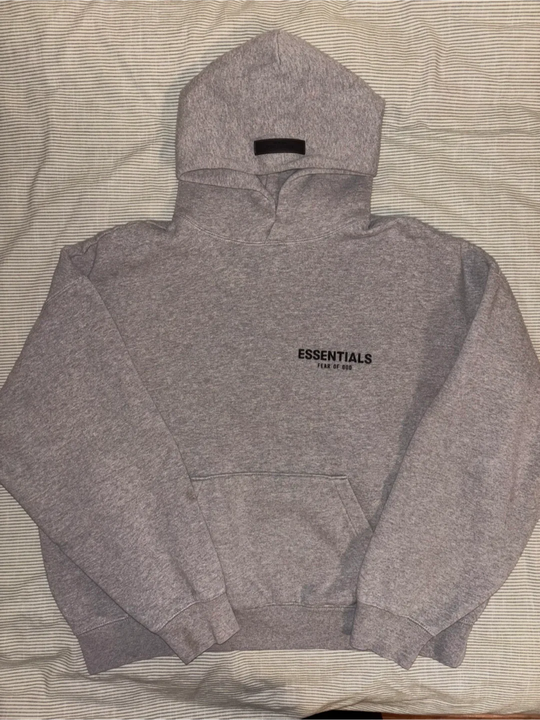 Essentials Fear of God Grey Hoodie