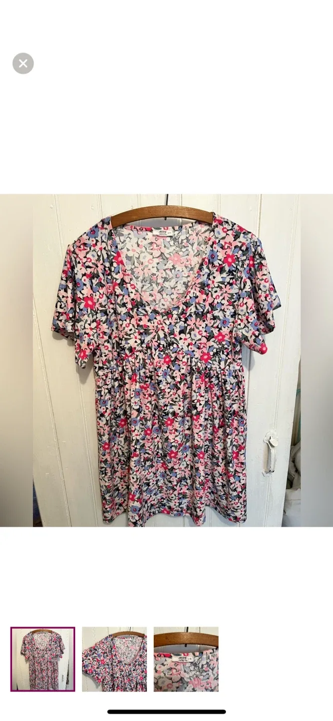 Ardene Floral Print Dress - Size XL/TG