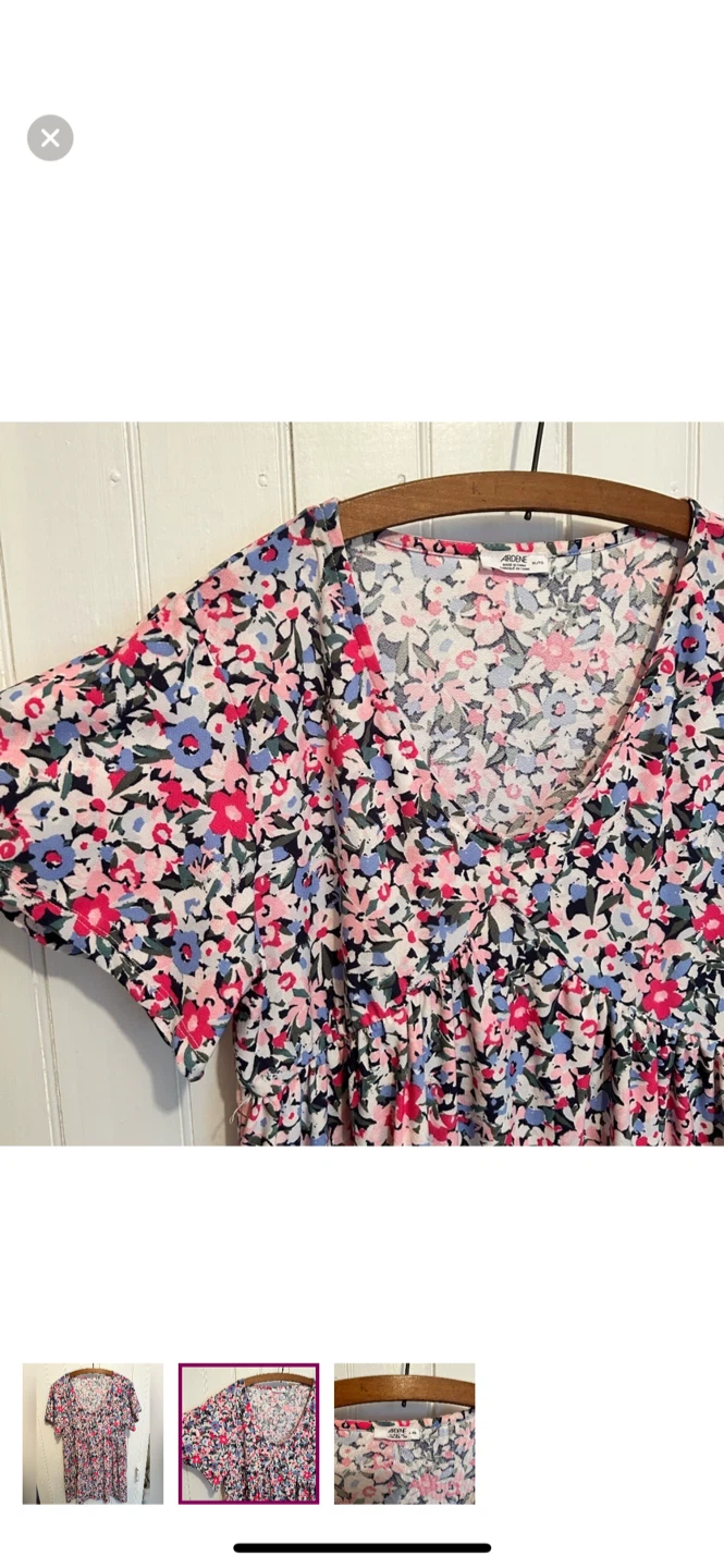 Ardene Floral Print Dress - Size XL/TG - photo 2