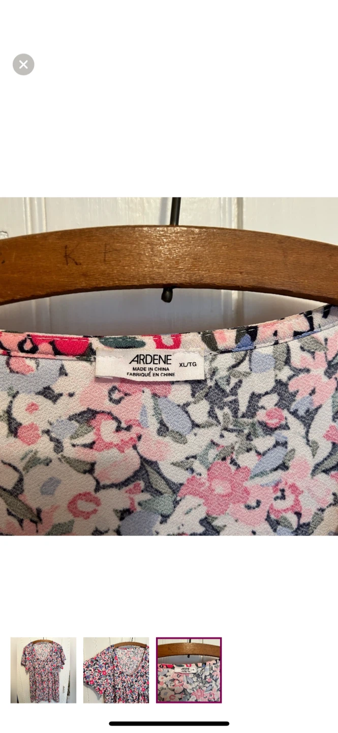 Ardene Floral Print Dress - Size XL/TG - photo 3