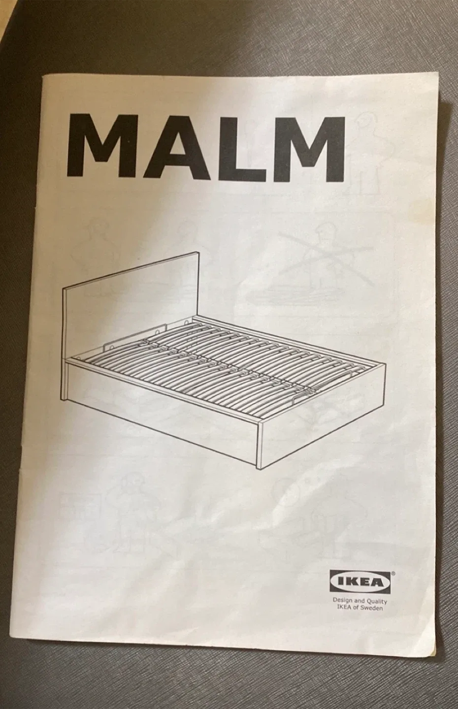 IKEA Malm White Pull-Up Storage Bed image indicator(8)