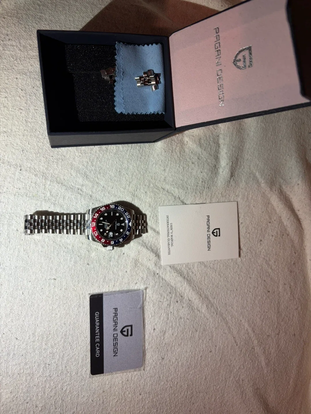 Pagani Design automatic GMT watch