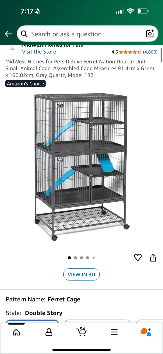Ferret Nation Double Unit Cage – Great Condition