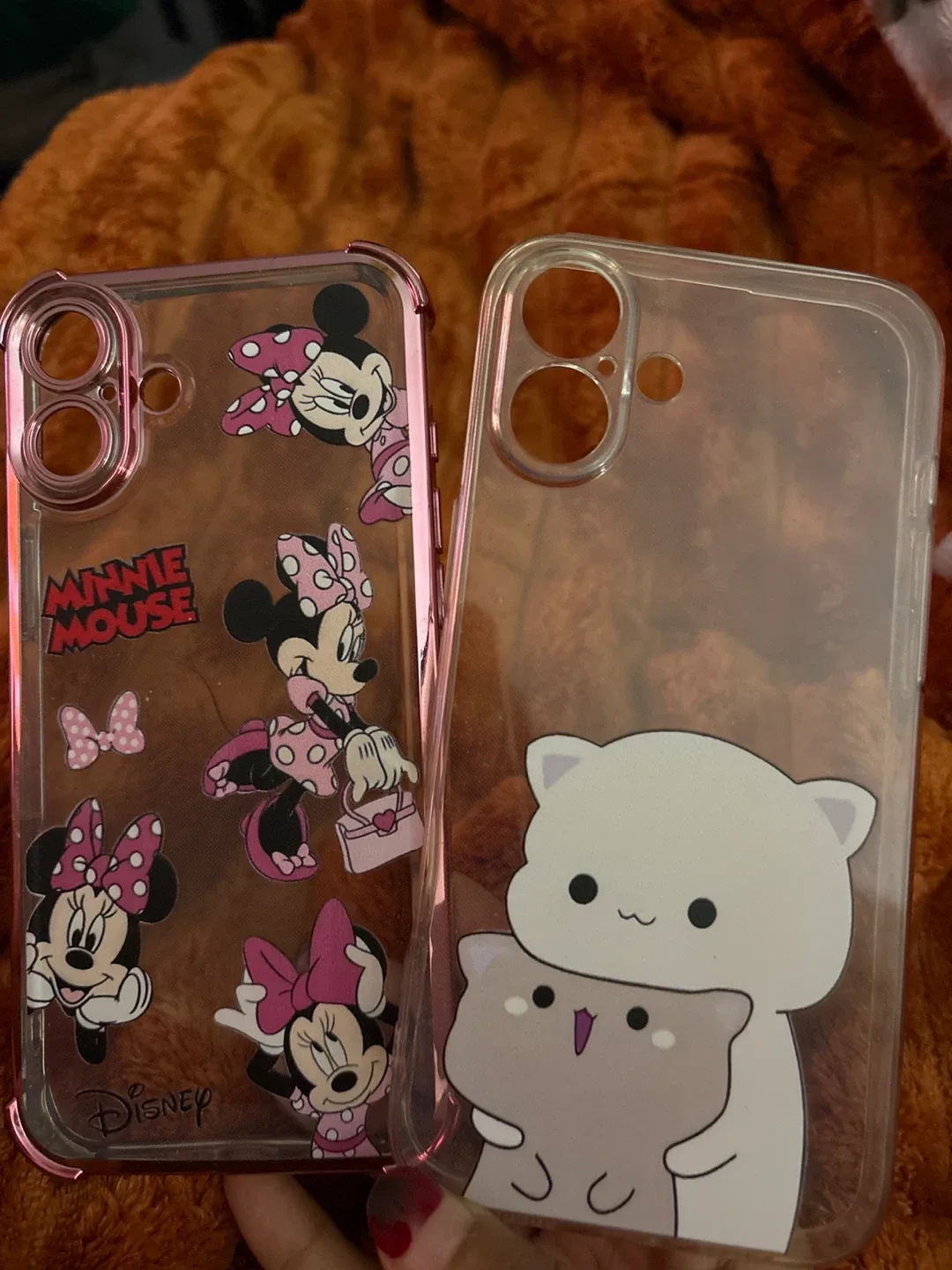 Disney Minnie Mouse & Cat iPhone Cases